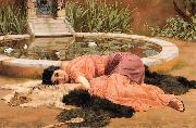 John William Godward Dolce far Niente oil painting artist